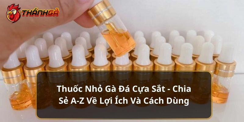 thuốc nhỏ gà đá cựa sắt